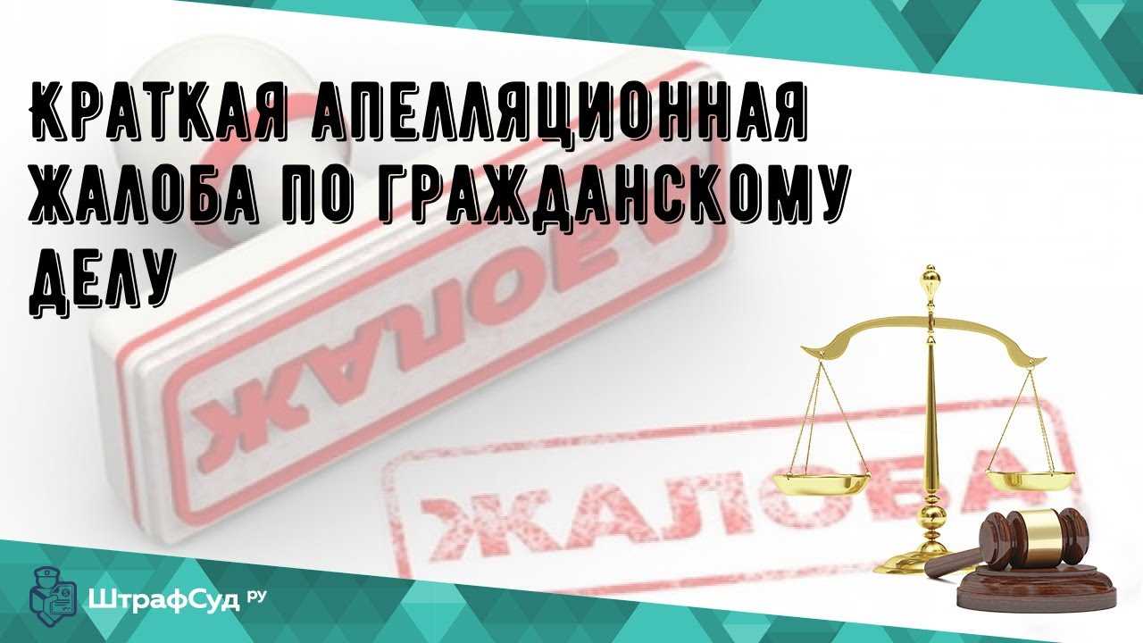 Шанс выиграть апелляцию